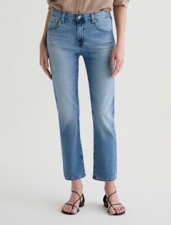 Women's AG Jeans Ex-Boyfriend Slouchy Slim In Embroidered Super Bloom Flower Child