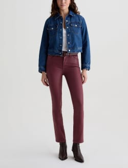 Liz & Me Signature Plus Size Boot Cut Jeans Brown Flo