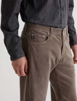 Protégé Corduroy Industrial Taupe Classic Straight MENS BOTTOMS Photo 4