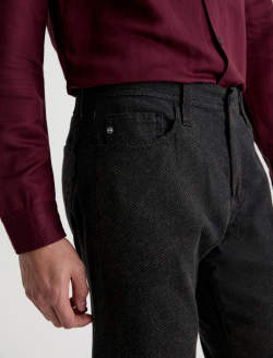 Protégé Pant Herringbone Blues Multi Classic Straight Herringbone MENS BOTTOMS Photo 4