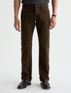 Protégé Selvage Jean Sulfur Burnt Umber Classic Straight MENS BOTTOMS Photo 3