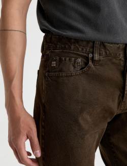 Protégé Selvage Jean Sulfur Burnt Umber Classic Straight MENS BOTTOMS Photo 4