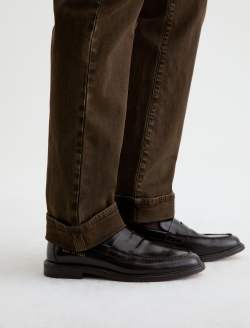 Protégé Selvage Jean Sulfur Burnt Umber Classic Straight MENS BOTTOMS Photo 6