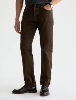 Protégé Selvage Jean Sulfur Burnt Umber Classic Straight MENS BOTTOMS Photo 7