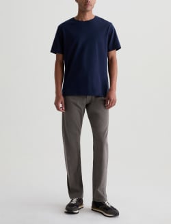 Protégé SUD Pant Folkestone Grey Sueded Classic Straight MENS BOTTOMS Photo 2
