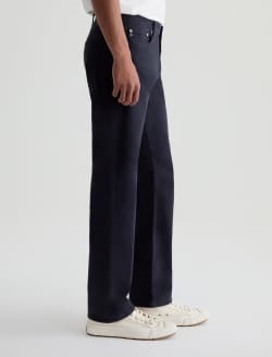 Protégé SUD Pant New Navy Sueded Classic Straight MENS BOTTOMS Photo 5