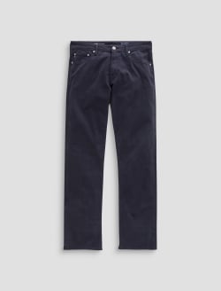 Protégé SUD Pant New Navy Sueded Classic Straight MENS BOTTOMS Photo 1