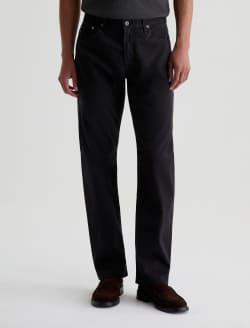 Protégé SUD Pant Super Black Sueded Classic Straight MENS BOTTOMS Photo 3
