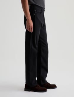 Protégé SUD Pant Super Black Sueded Classic Straight MENS BOTTOMS Photo 5