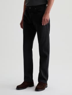 Protégé SUD Pant Super Black Sueded Classic Straight MENS BOTTOMS Photo 6