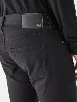 Dylan Selvage Super Black Tailored Slim Denim MENS BOTTOMS Photo 3