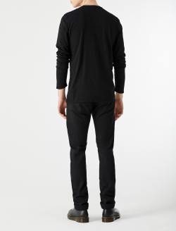 Dylan Selvage Super Black Tailored Slim Denim MENS BOTTOMS Photo 4