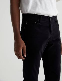Dylan SUD Super Black Sueded Tailored Slim MENS BOTTOMS Photo 3