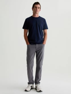 Graduate SUD Folkestone Grey Sueded Tailored Leg MENS BOTTOMS Photo 2