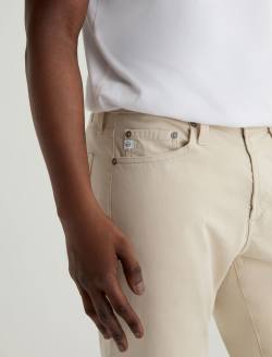 Graduate SUD Natural Ivory Sueded Tailored Leg MENS BOTTOMS Photo 4