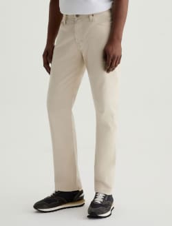 Graduate SUD Natural Ivory Sueded Tailored Leg MENS BOTTOMS Photo 5