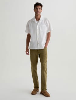 Graduate SUD Sulfur Sweet Agave Sueded Tailored Leg MENS BOTTOMS Photo 2