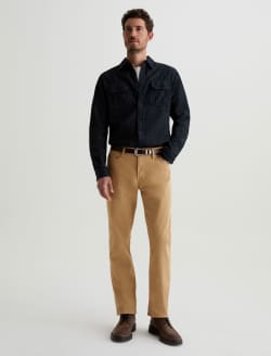 Graduate SUD Pant Summit Khaki Sueded Sateen Tailored Leg MENS BOTTOMS Photo 2