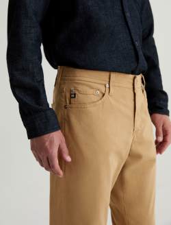 Graduate SUD Pant Summit Khaki Sueded Sateen Tailored Leg MENS BOTTOMS Photo 4