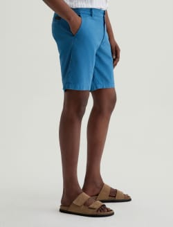 Wanderer Short Sulfur Baja Blue Slim Trouser Short MENS BOTTOMS Photo 5