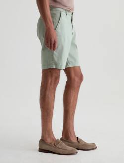 Wanderer Short Sulfur Faded Moss Slim Trouser MENS BOTTOMS Photo 5