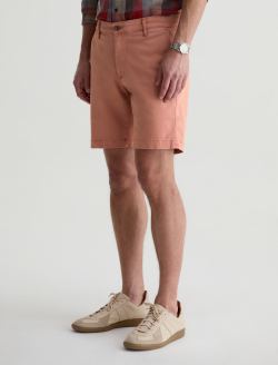 Wanderer Short Sulfur Faded Salmon Slim Trouser MENS BOTTOMS Photo 6