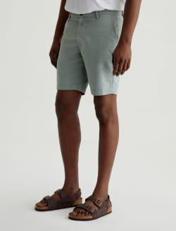 Wanderer Short Sulfur Matcha Latte Slim Trouser Short MENS BOTTOMS Photo 6