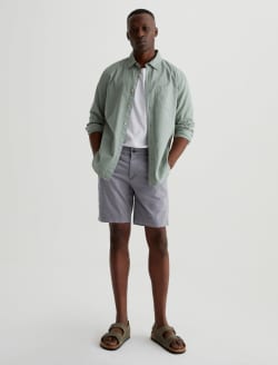 Wanderer Short Sulfur Ocean Breeze Slim Trouser Short MENS BOTTOMS Photo 2
