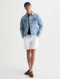 Wanderer Short White Slim Trouser MENS BOTTOMS Photo 2