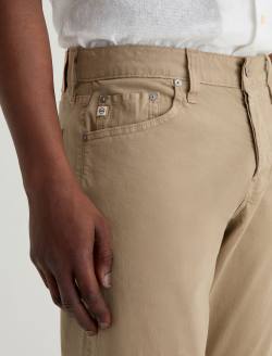 Tellis Selvage Cafe Con Leche Modern Slim MENS BOTTOMS Photo 4