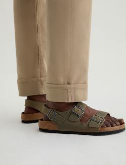 Tellis Selvage Cafe Con Leche Modern Slim MENS BOTTOMS Photo 6