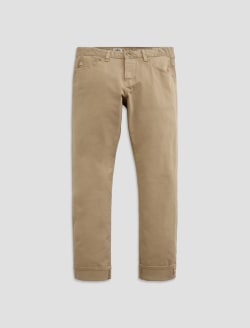 Tellis Selvage Cafe Con Leche Modern Slim MENS BOTTOMS Photo 1