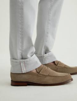 Tellis Selvage Sulfur Fossil Grey Modern Slim MENS BOTTOMS Photo 6