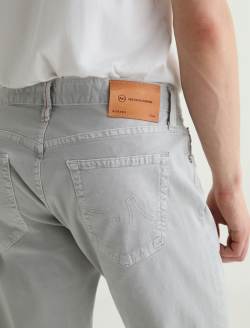 Tellis Selvage Sulfur Fossil Grey Modern Slim MENS BOTTOMS Photo 7