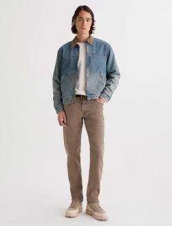 Tellis Bedford Corduroy 5 Years Sulfur Industrial Taupe Modern Slim MENS BOTTOMS Photo 2