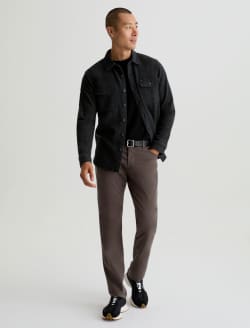 Tellis Commuter Performance Brown Slate Modern Slim MENS BOTTOMS Photo 2