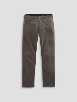 Tellis Commuter Performance Brown Slate Modern Slim MENS BOTTOMS Photo 1