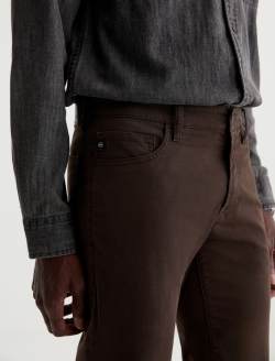 Tellis Pant Burnt Umber Sueded Sateen Modern Slim MENS BOTTOMS Photo 4