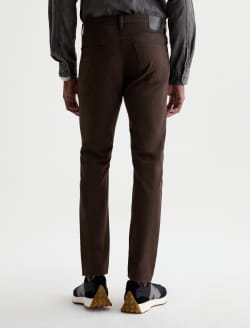 Tellis Pant Burnt Umber Sueded Sateen Modern Slim MENS BOTTOMS Photo 8