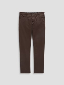 Tellis Pant Burnt Umber Sueded Sateen Modern Slim MENS BOTTOMS Photo 1