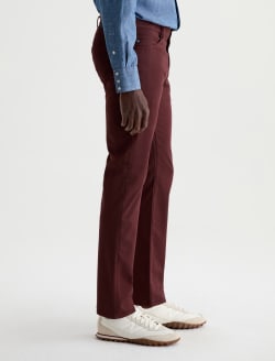 Tellis Commuter Performance Jazz Berry Airluxe™ Modern Slim MENS BOTTOMS Photo 5