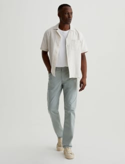 Tellis Commuter Performance Matcha Latte Airluxe™ Modern Slim MENS BOTTOMS Photo 2