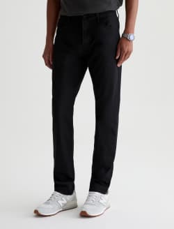 Tellis Commuter Performance Pure Black Airluxe™ Modern Slim MENS BOTTOMS Photo 6