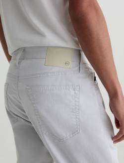 Tellis Commuter Performance Almost White Airluxe™ Modern Slim MENS BOTTOMS Photo 7