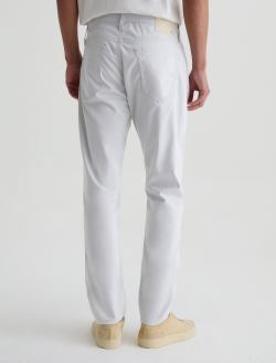 Tellis Commuter Performance Almost White Airluxe™ Modern Slim MENS BOTTOMS Photo 8