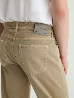 Tellis 7 Years Sulfur Cafe Con Leche AG-ed™ Modern Slim Denim MENS BOTTOMS Photo 7