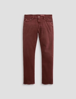 Tellis 7 Years Sulfur Cranberry Modern Slim MENS BOTTOMS Photo 1
