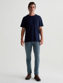 Tellis 7 Years Sulfur Hazy Lake AG-ed™ Modern Slim AG Cloud Soft Denim™ MENS BOTTOMS Photo 2