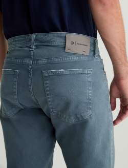 Tellis 7 Years Sulfur Hazy Lake AG-ed™ Modern Slim AG Cloud Soft Denim™ MENS BOTTOMS Photo 7