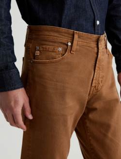 Tellis 7 Years Sulfur Roasted Acorn Modern Slim AG Cloud Soft Denim™ MENS BOTTOMS Photo 4